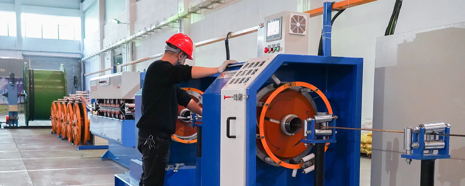 Cable production line